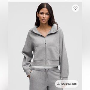 Lululemon scuba oversized full zip hoodie